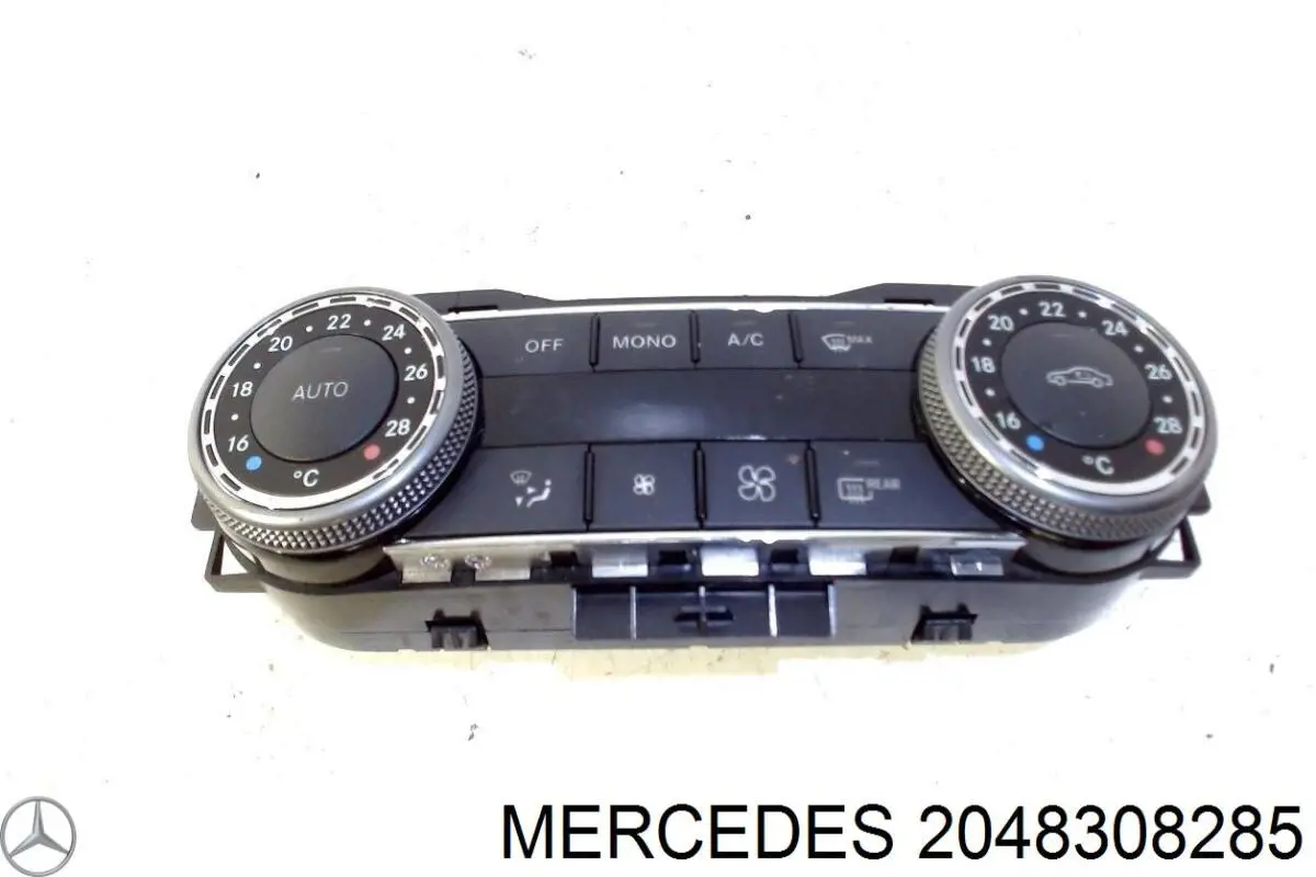 2048309885 Mercedes Unidade de controlo dos modos de aquecimento/condicionamento