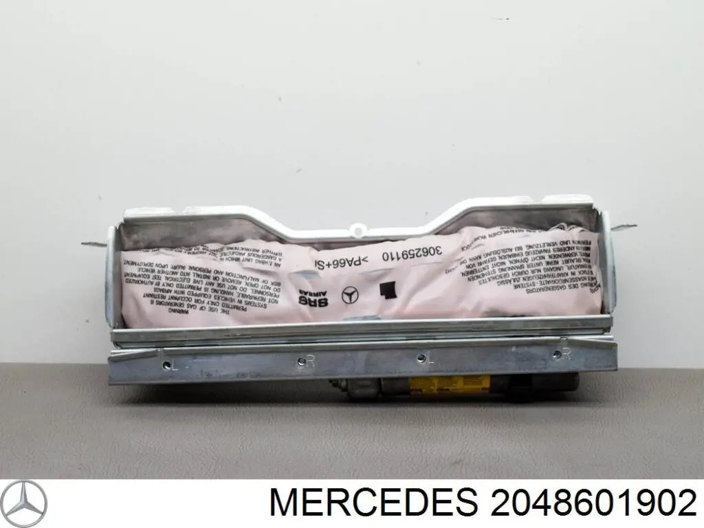 2048601902 Mercedes Cinto de segurança (AIRBAG) de condutor, de proteção de joelhos