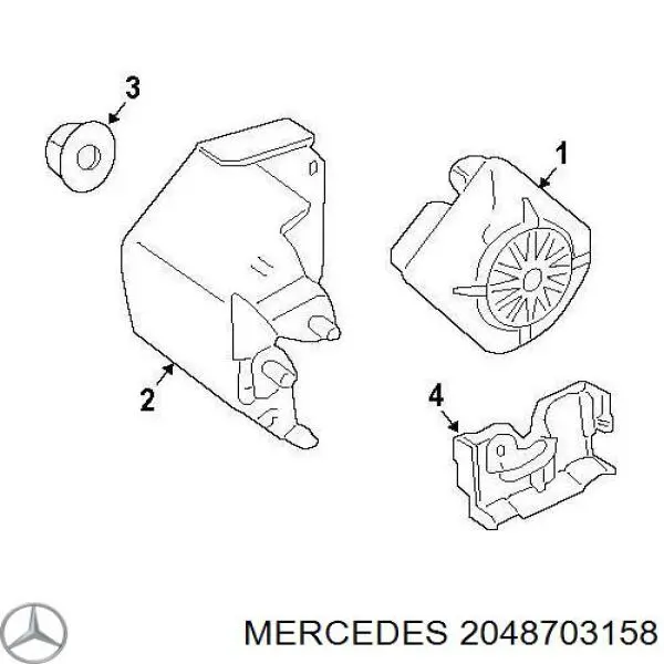 Sensor de abertura da capota Mercedes 2048703158 preço, a partir de 49,68 USD