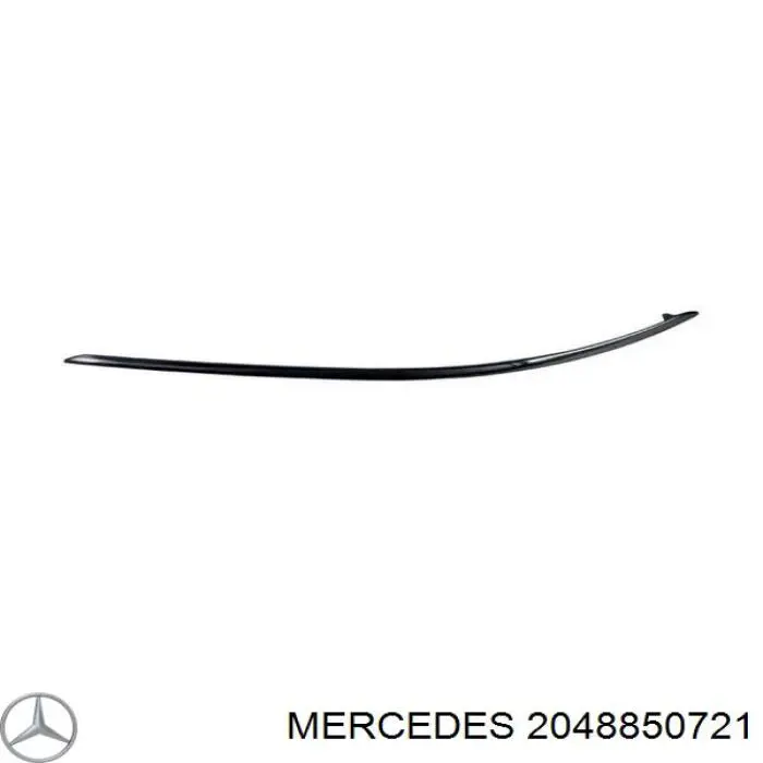 Moldura esquerda do pára-choque dianteiro Mercedes 2048850721 preço, a partir de 16,64 USD