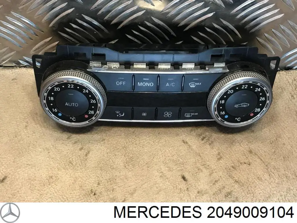 Módulo de direção (Centralina eletrônica) de climatização Mercedes 2049009104 preço, a partir de 141,31 USD