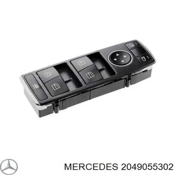 Compre A20490553029107 Mercedes Unidade de botões dianteira esquerda de controlo de elevador de vidro