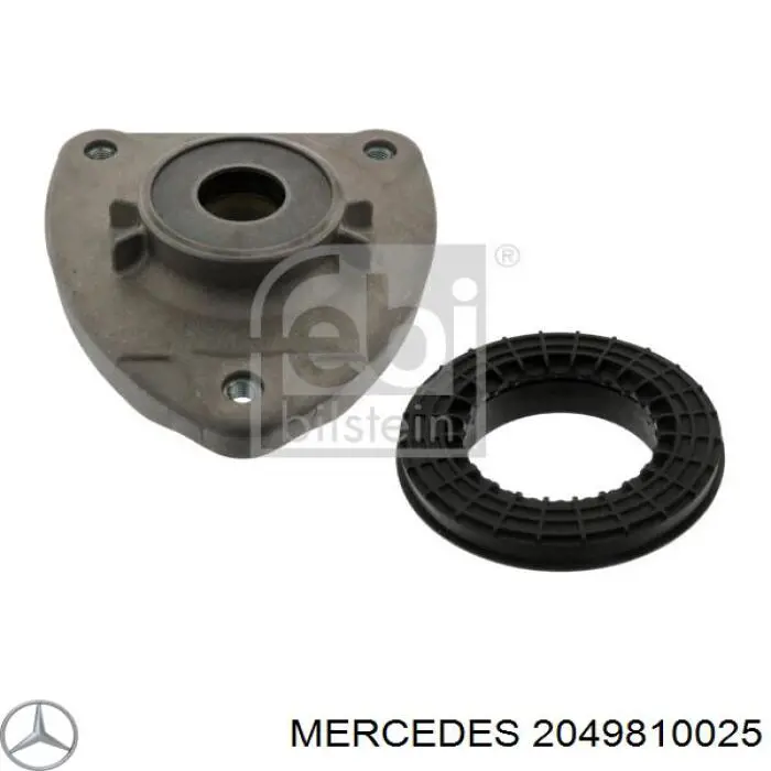 Rolamento de suporte do amortecedor dianteiro Mercedes 2049810025 preço, a partir de 11,04 USD