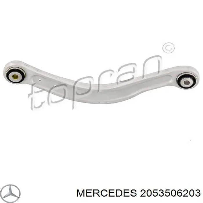 Compre 2053506203 Mercedes Braço oscilante superior direito de suspensão traseira