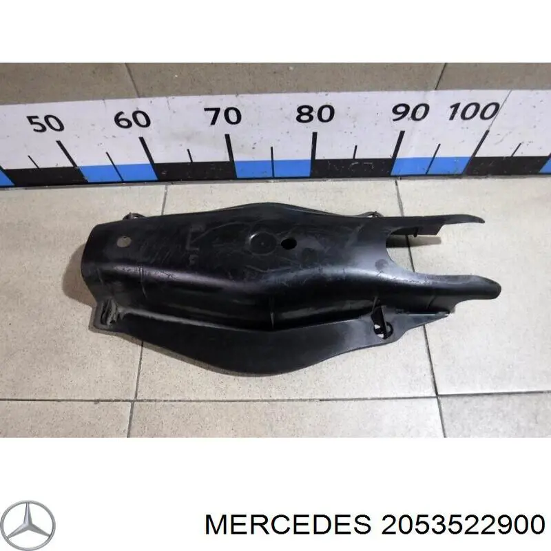 2053522900 Mercedes Proteção do braço inferior traseiro