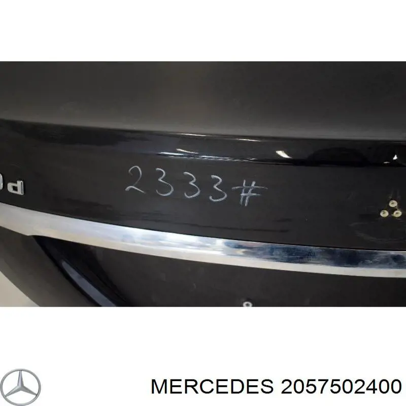 Tampa de porta-malas Mercedes 2057502400 preço, a partir de 472,60 USD