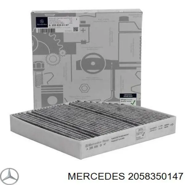 Filtro de salão Mercedes 2058350147 preço, a partir de 25,37 USD