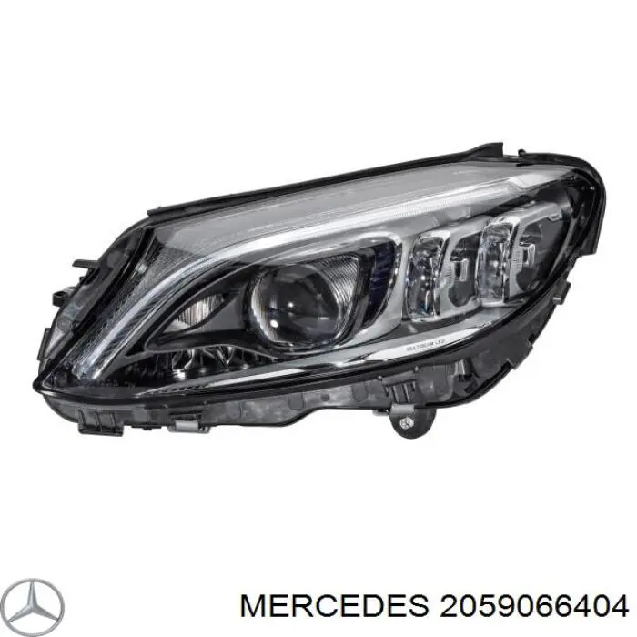 2059066404 Mercedes Luz esquerda