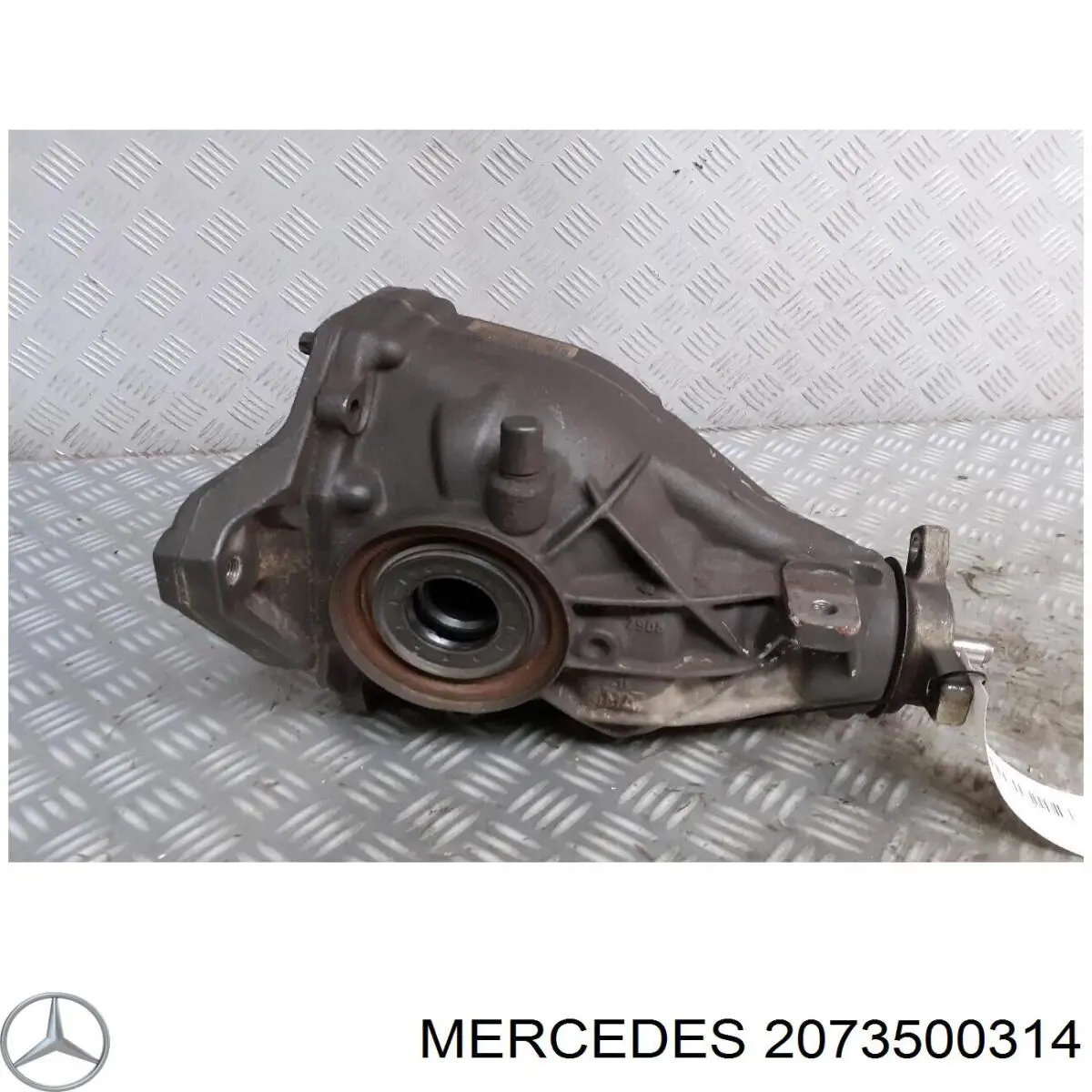 A207350031480 Mercedes Redutor do eixo traseiro