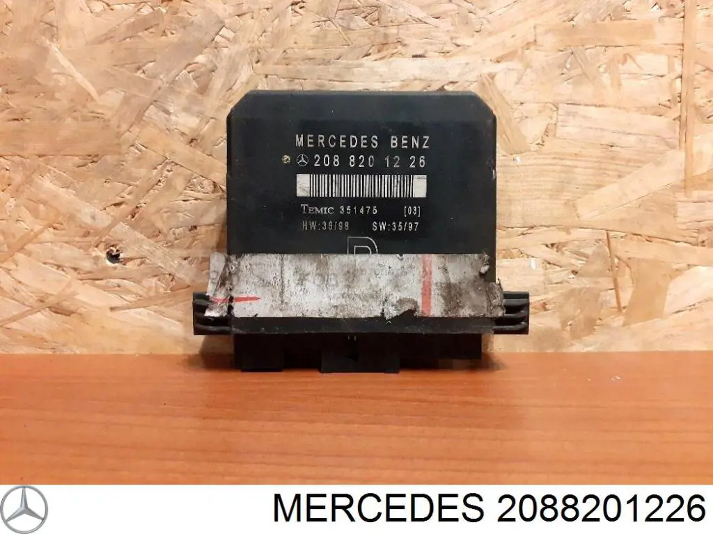 2088201226 Mercedes Unidade de conforto