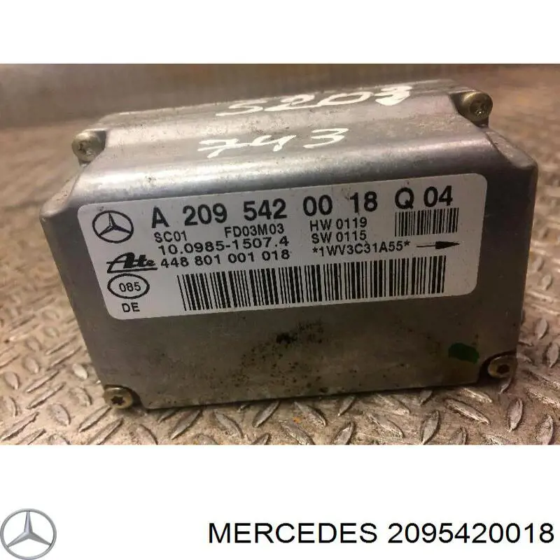 Compre 2095420018 Mercedes Sensor do ângulo de viragem do volante de direção