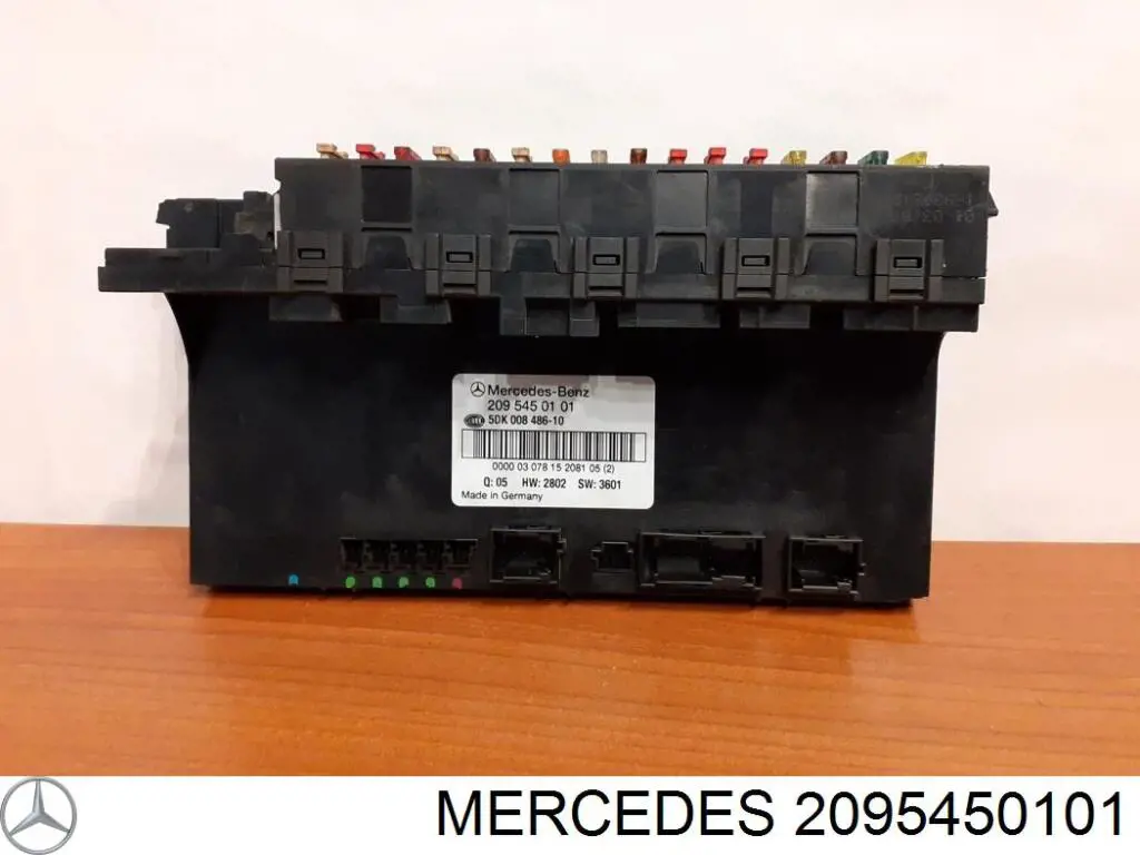 Unidade de controlo de sinais SAM 2035453101 Mercedes