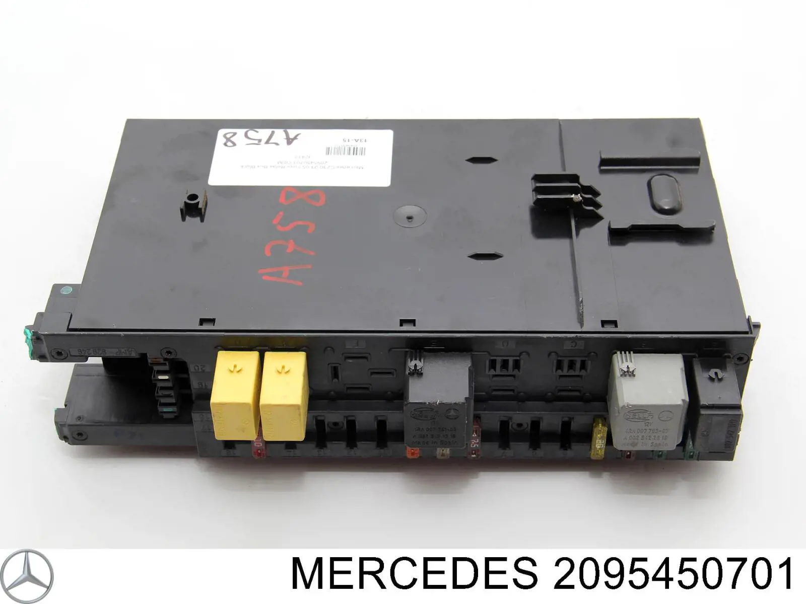 2095450701 Mercedes Unidade de controlo de sinais SAM