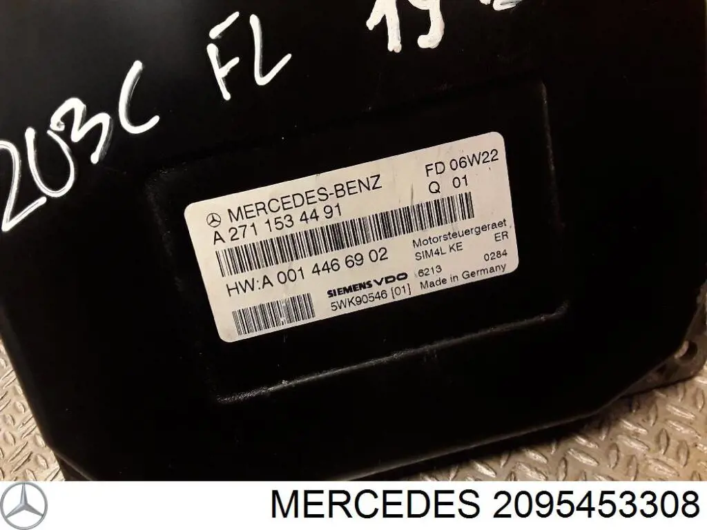 A2095453408 Mercedes Fecho de ignição