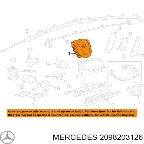 Sensor de chuva Mercedes 2098203126 preço, a partir de 59,59 USD
