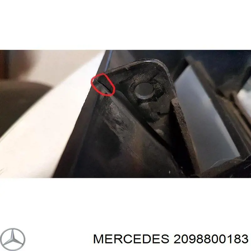 Grelha do radiador para Mercedes CLK  C209