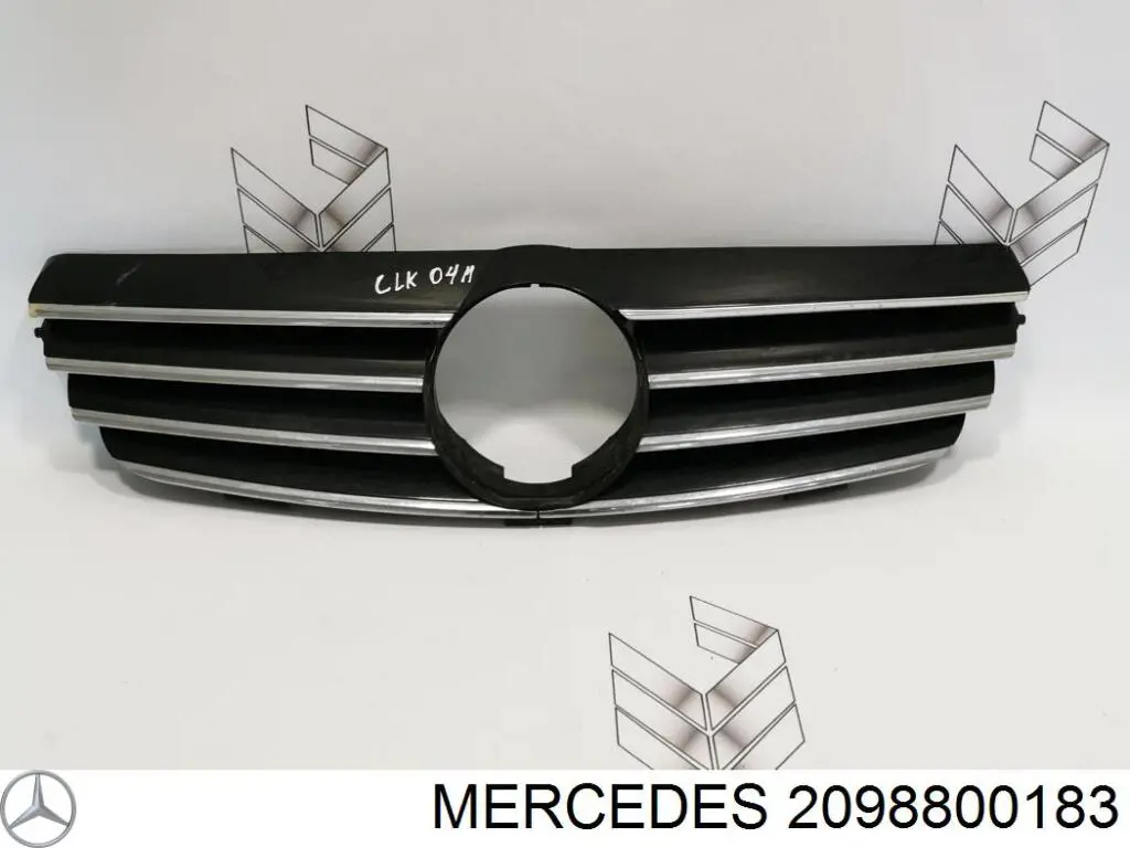 Grelha do radiador Mercedes CLK  C209