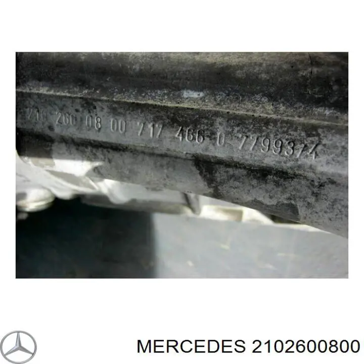 Caixa de Mudança montada (caixa mecânica de velocidades) Mercedes A210260080080 preço, a partir de 278,44 USD