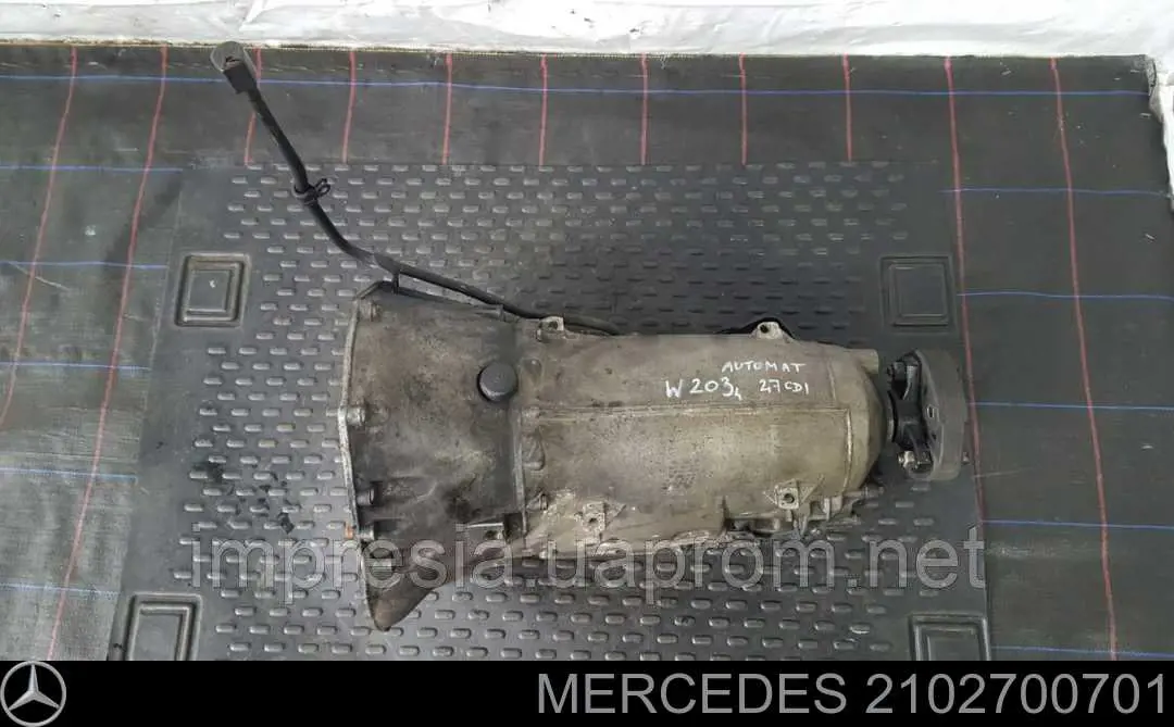 A210270070180 Mercedes Caixa Automática de Mudança montada