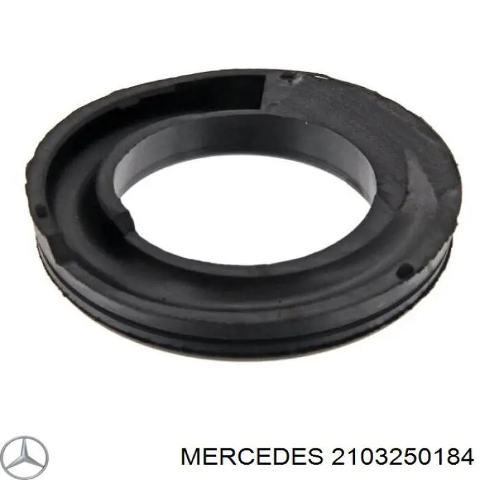 Compre 2103250184 Mercedes Espaçador (anel de borracha) da mola traseira superior