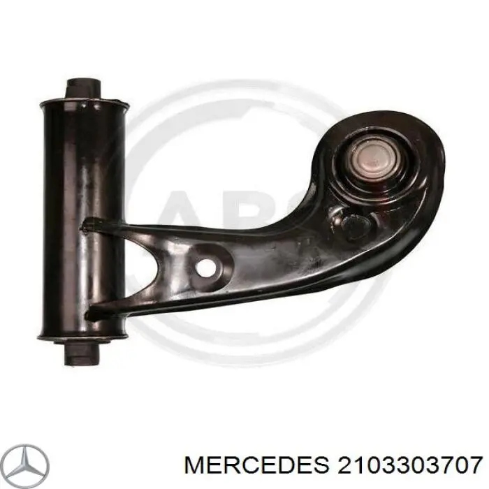 2103303707 Mercedes Braço oscilante inferior esquerdo de suspensão dianteira