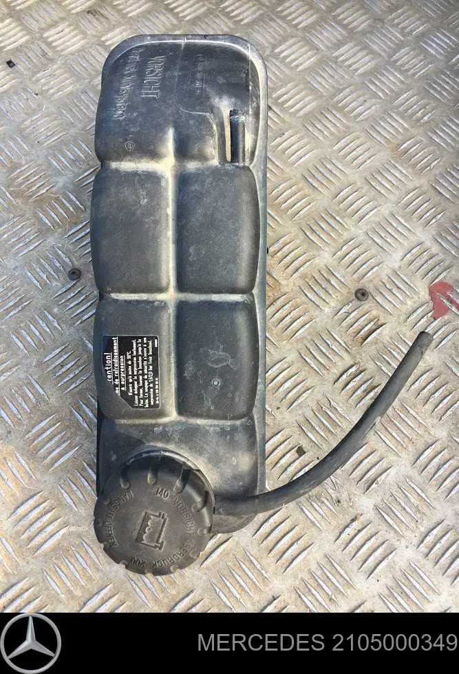 2105000349 Mercedes Tanque de expansão do sistema de esfriamento