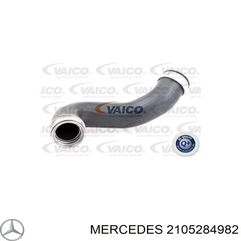 2105284982 Mercedes Mangueira (cano derivado) de intercooler