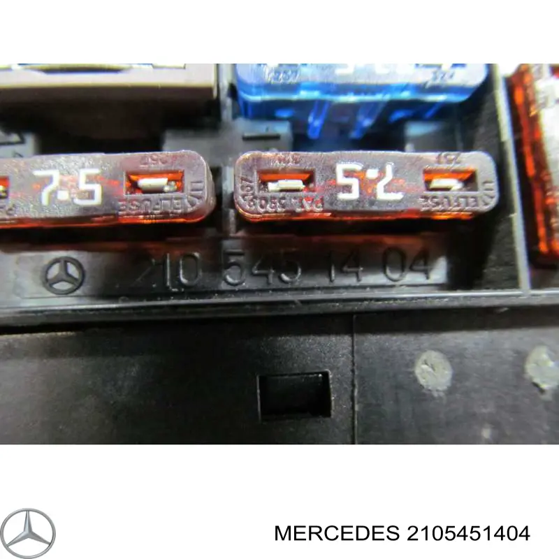 2105451404 Mercedes Comutador das luzes no "painel de instrumentos"