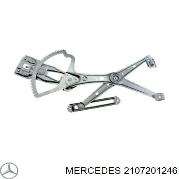 2107201246 Mercedes Mecanismo de acionamento de vidro da porta dianteira direita