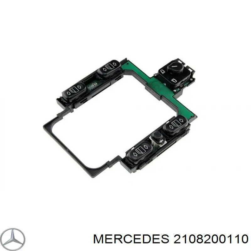 Unidade de botões de controlo de elevador de vidro de consola central Mercedes 2108200110 preço, a partir de 59,59 USD