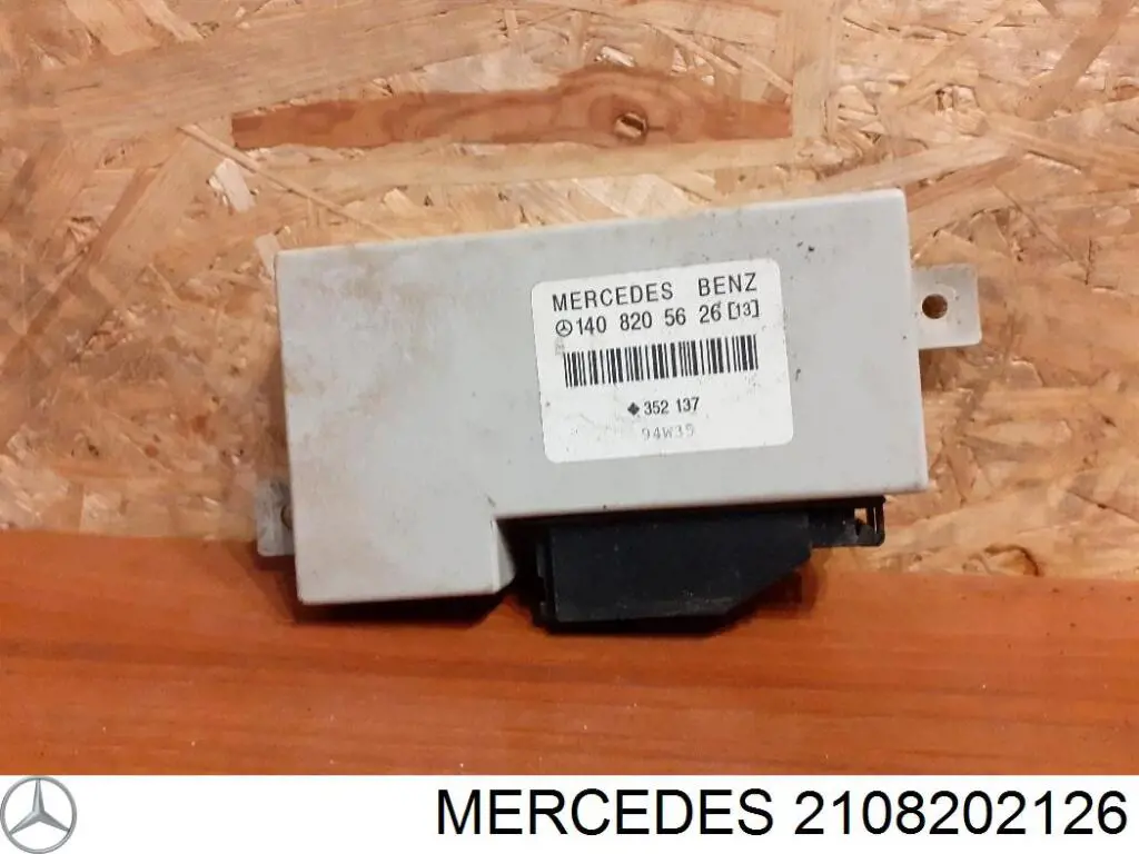 2108202126 Mercedes Unidade de controlo do fecho central