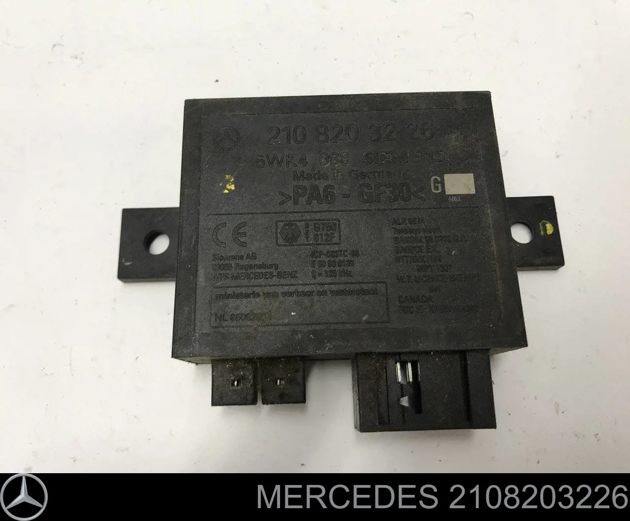 2108203226 Mercedes Módulo de direção (Centralina eletrônica) de imobilizador