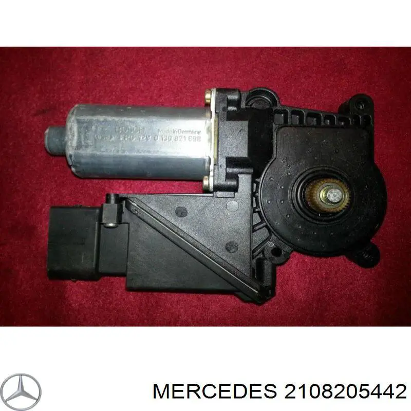 2108205442 Mercedes Motor de acionamento de vidro da porta traseira direita