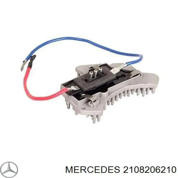 Resistor (resistência) de ventilador de forno (de aquecedor de salão) Mercedes 2108206210 preço, a partir de 69,81 USD