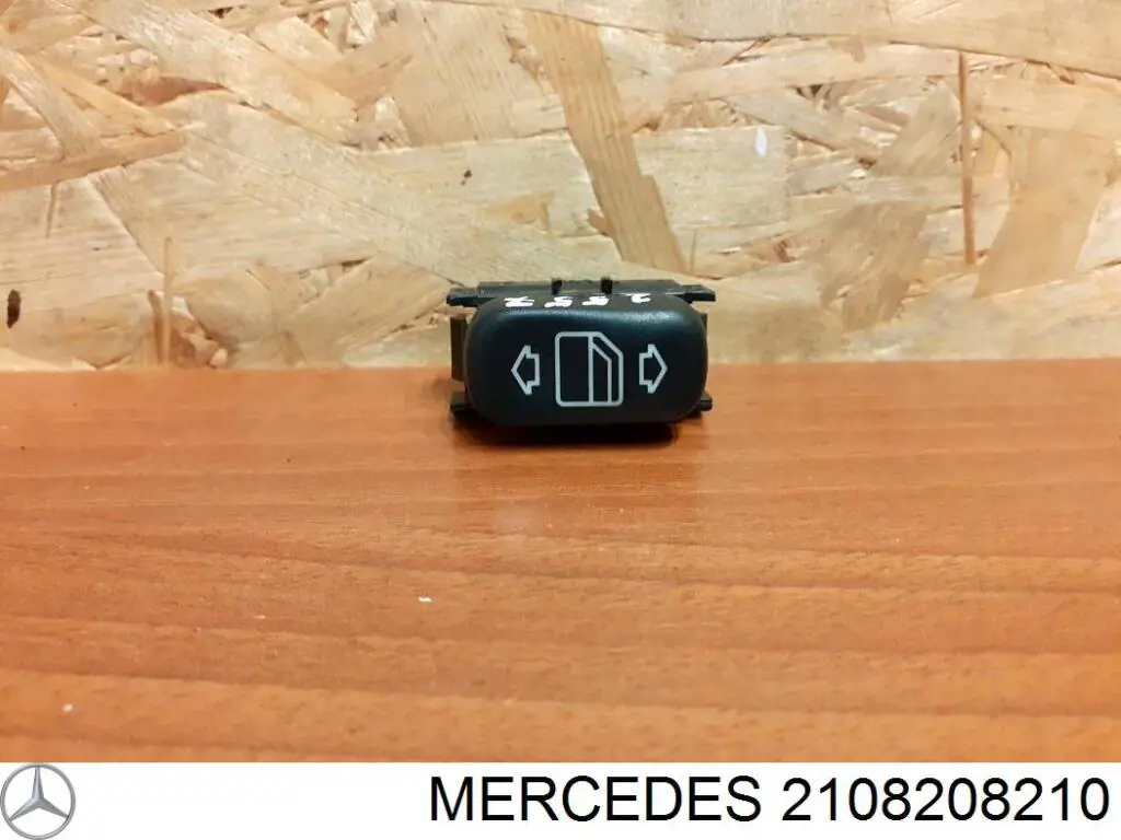 2108208210 Mercedes Botão traseiro esquerdo de ativação de motor de acionamento de vidro