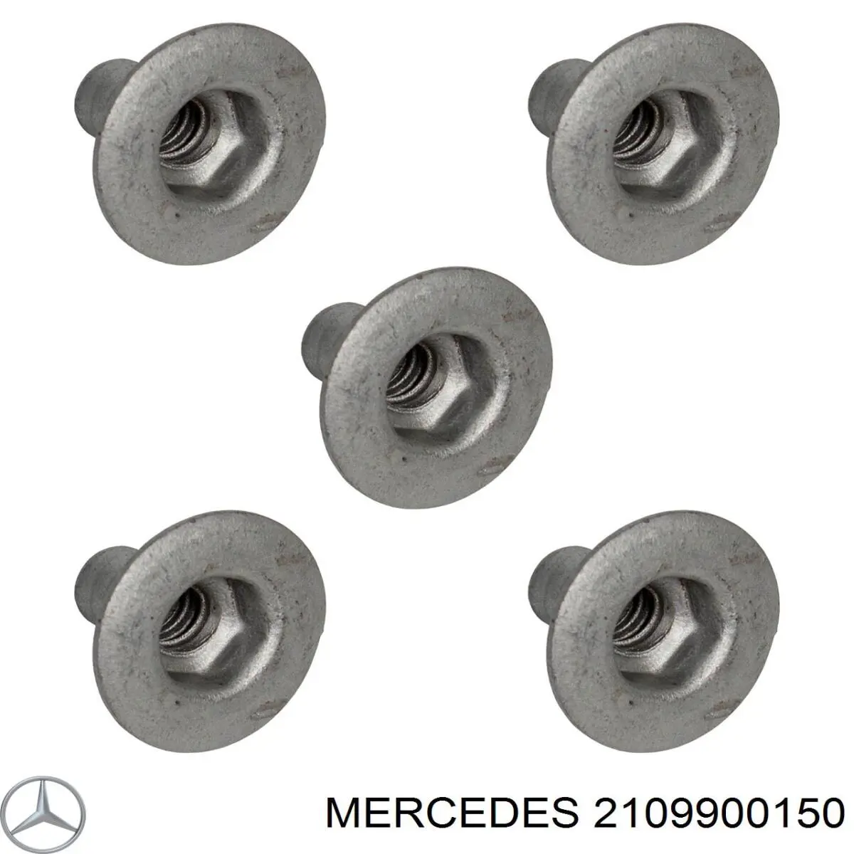 2109900150 Mercedes Porca de tubo coletor de escape