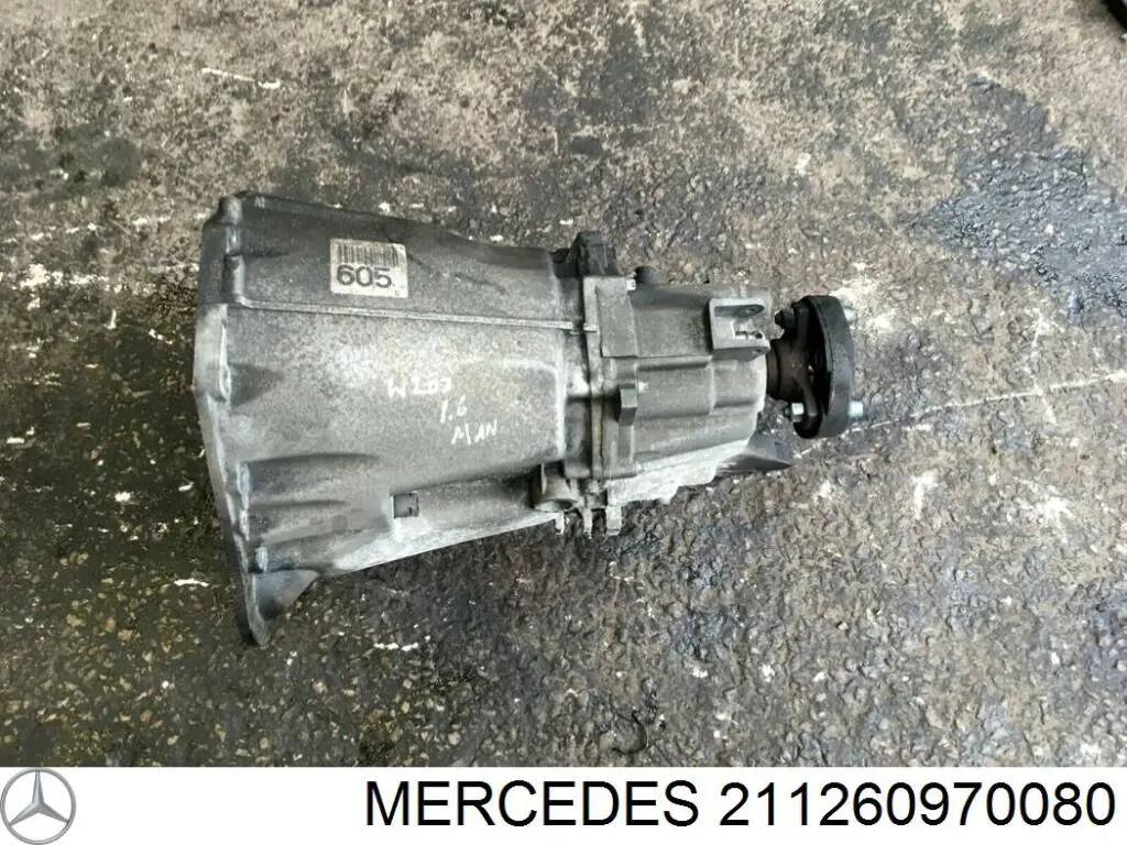 211260970080 Mercedes Caixa de Mudança montada (caixa mecânica de velocidades)