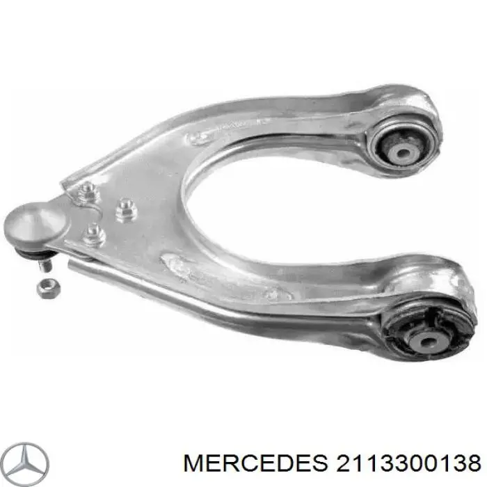 2113300138 Mercedes Braço oscilante superior esquerdo de suspensão dianteira
