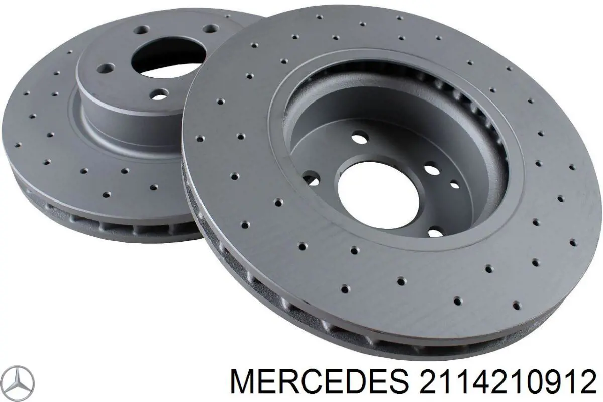 Compre 2114210912 Mercedes Disco do freio dianteiro