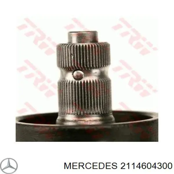 2114604300 Mercedes Cremalheira da direção