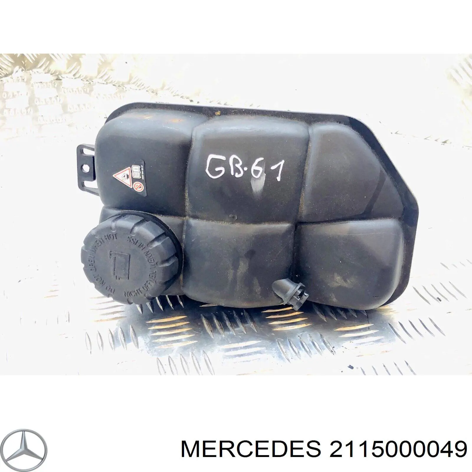 Tanque de expansão do sistema de esfriamento Mercedes 2115000049 preço, a partir de 56,31 USD