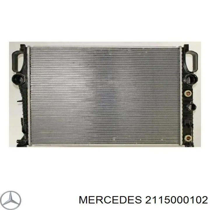 Radiador de esfriamento de motor Mercedes 2115000102 preço, a partir de 134,74 USD