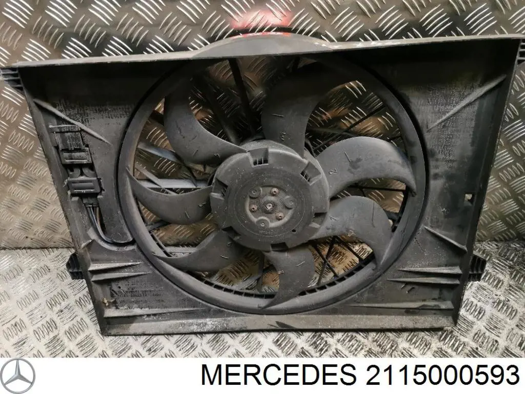Difusor do radiador de esfriamento, montado com motor e roda de aletas Mercedes 2115000593 preço, a partir de 125,99 USD