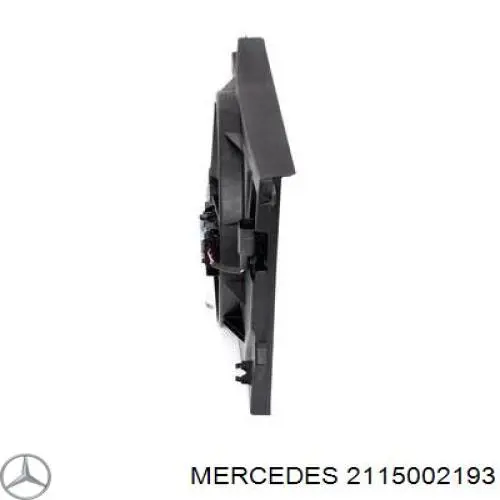 Compre 2115002193 Mercedes Difusor do radiador de esfriamento, montado com motor e roda de aletas
