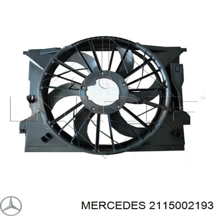 Difusor do radiador de esfriamento, montado com motor e roda de aletas Mercedes 2115002193 preço, a partir de 126,21 USD