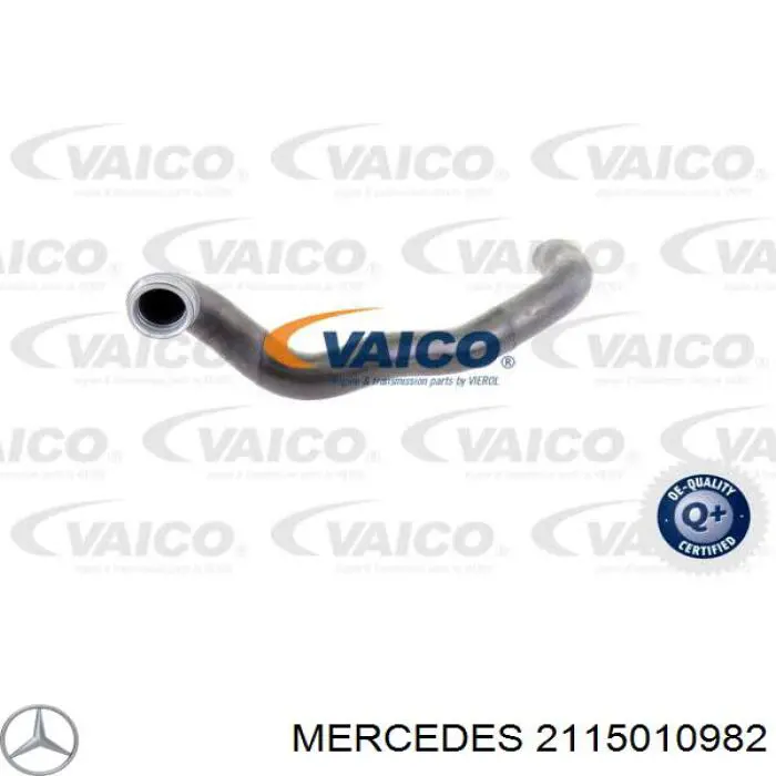Compre 2115010982 Mercedes Mangueira (cano derivado) do radiador de esfriamento superior
