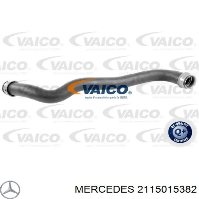 Mangueira (cano derivado) do radiador de esfriamento superior Mercedes 2115015382 preço, a partir de 33,62 USD