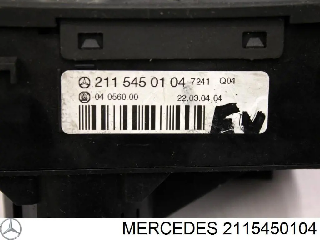 Comutador das luzes no "painel de instrumentos" Mercedes 2115450104 preço, a partir de 37,52 USD