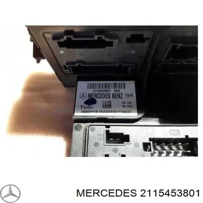 2115453801 Mercedes Unidade de dispositivos de segurança
