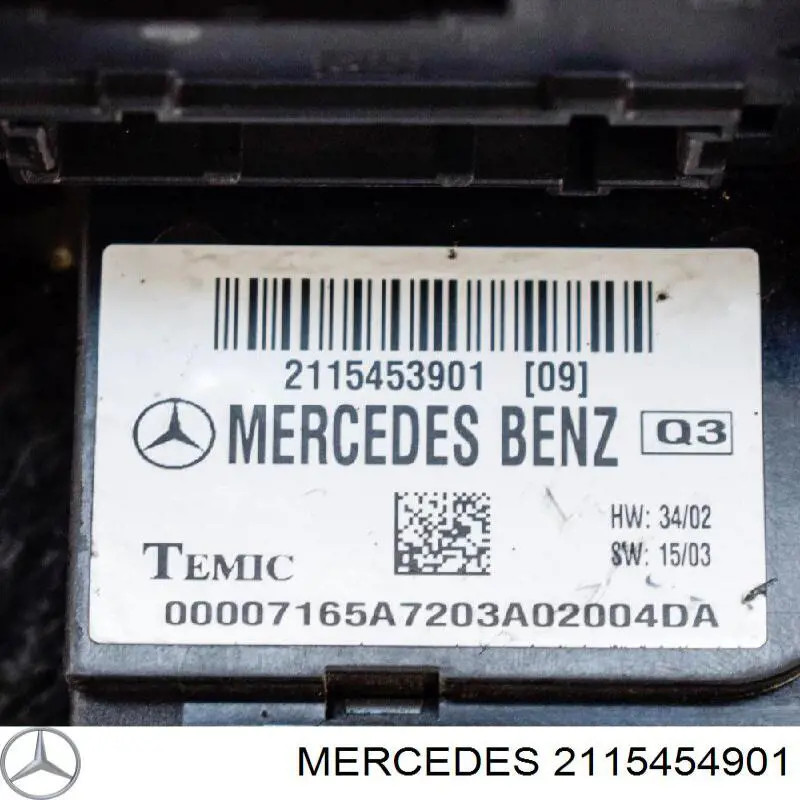 Compre 2115454901 Mercedes Unidade de controlo de sinais SAM